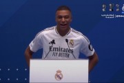 姆巴佩：大家跟我一起喊...1,2,3，Hala Madrid!