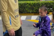 小球迷希望梅西进球后做自己的舞蹈动作，梅西看完：疯了吧😂